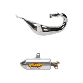 Fmf Fmf023000 Fatty Gold Series Exhaust W Powercore 2 Shorty Muffler Suzuki 2002-23 Rm85