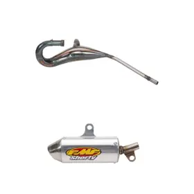 Fmf Fmf023043 Fatty Factory Exhaust W Powercore 2 Shorty Muffler Suzuki 2002-23 Rm85