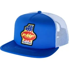 Fmf Ho25196907ryl Racing Power House Trucker Hats Osfm Royal Blue