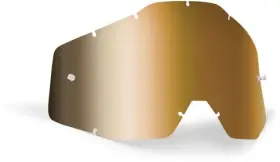 F-59006-00002 Fmf Racing Powerbomb/powercore Replacement Lens Anti-fog Gold Mirror/smoke 2602-0980