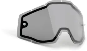 F-59007-00002 Fmf Racing Dual Pane Replacement Lens For Powerbomb/powercore Goggles - Smoke Black