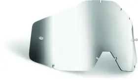 Fmf Racing F-59018-00004 Replacement Lens For Powerbomb/powercore Youth Goggles - Anti-fog Silver Mirro