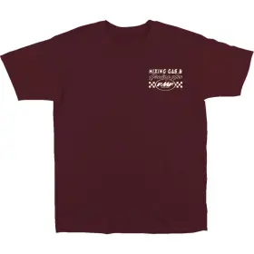 Fa23118910marmd Fmf Racing Iconic T-shirt Maroon Medium Tinted