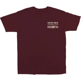 Fa23118910marxl Fmf Racing Iconic T-shirt Maroon X-large Tinted