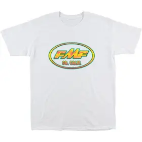 Sp23118901whts Fmf Racing Splash T-shirt Small White