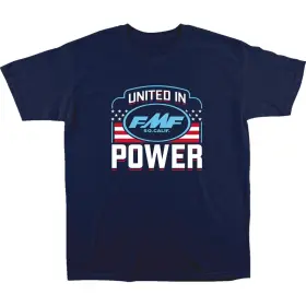 Sp23118910nvym Fmf Racing United In Power T-shirt Navy Medium Blue