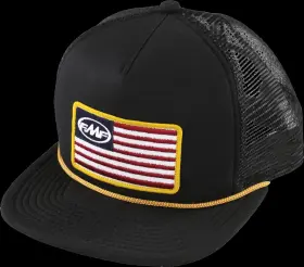 Sp21196911blk Fmf Stars And Bars Hat - Black
