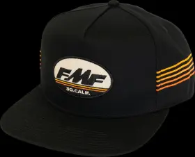 Sp23196908blk Fmf Verve Hat - Black Stylish 6 Panel Design