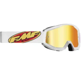 F-50051-00005 Fmf Vision Racing Powercore Goggle Core White With Red Mirror Lens