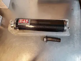 Tl119so For Suzuki Yoshimura Tl1000r Carbon Slip-on Exhaust Muffler With Low-volume Insert