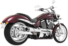 Freedom Performance Exhaust Mv00040 American Outlaw High Full Chrome/black #mv00040