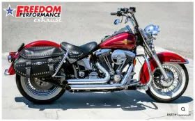 Hd00034 Freedom Performance Exhaust Harley Softail Declaration Turn-outs Chrome