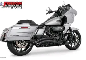 Hd00646 Freedom Performance 17-26 Harley Touring Curve Radius Exhaust Black Hd00646 Freedom Performance 17-26 Harley Touring Curve Radius Exhaust Black