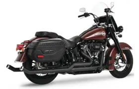 Hd00935 Freedom Performance Tuck N Under Upsweeps Exhaust Black Harley Softail