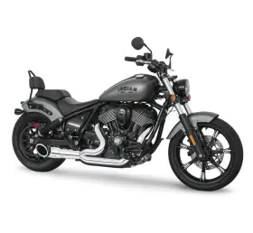 In00376 Freedom Performance Turnout 2-into-1 Exhaust System For Chief - Chrome/contrast Blac