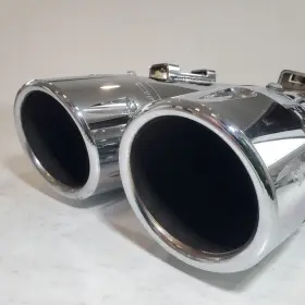 Mfl201-f5 Freedom Performance Chrome Megaphone Mufflers For Harley 1995-2008 Touring Model #3