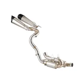 Gfyship 768351588744 For Ducati Panigale V4 V4s 22-24 Exhaust Mid Tail Link Pipe With Muffler Tips