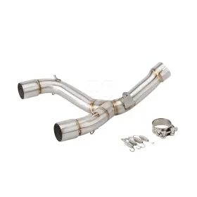 Gfyship 768351598163 Motorcycle Exhaust Mid Link Pipe For Honda Crf450r Crf450rx 2013-2016 Crf450 R