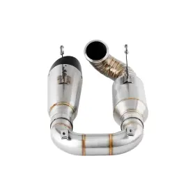 Gfyship 768351609210 Exhaust Pipe With Mid Link For Ducati Street Fighter V2 Panigale 22-24 Gfyship 768351609210 Exhaust Pipe With Mid Link For Ducati Street Fighter V2 Panigale 22-24