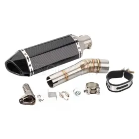Gfyship 768381828346 For Honda Nc750x Nc750s Nc700s Nc700x Motorcycle Exhaust Pipe With Mid Link