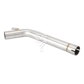 Gfyship 768381909816 45mm Slip-on Exhaust Mid Link Pipe For Yamaha Fz6 S2 2004-2009 Fz-6 Fazer