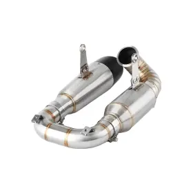 Gfyship 768604482676 For Ducati Street Fighter V2 22-24 Panigale Exhaust Pipe With Mid Link