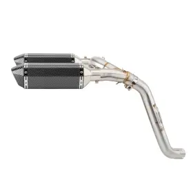 Rc46 Gfyship 768604489002 For Honda Vfr800 / Abs 2002-2013 Exhaust Pipe With Mid Tail Link