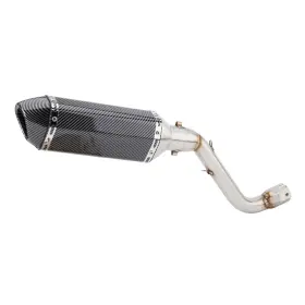 Gfyship 768604489330 For Honda Crf250 L / Rally 2017-2020 Exhaust Pipe With Mid Link Slip-on