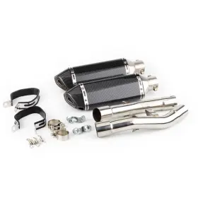 Gfyship 768604489606 For Yamaha Fjr1300 2001-2020 Fjr 1300 Exhaust Pipe With Mid Link Slip-on