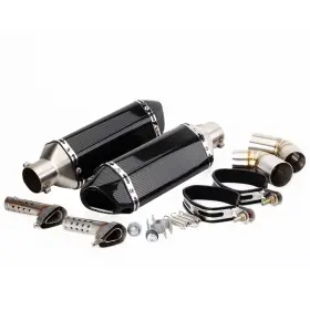 Gfyship 768604490725 For Ducati Monster 1100 1100s 2009-2010 Exhaust Pipe With Slip-on Tail Link