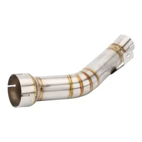 Klz1000 Gfyship 768604498905 For Kawasaki Versys 1000 12-18 Klz Exhaust Slip-on Mid Link Pipe