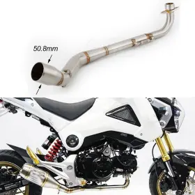 Gfyship 768718134966 For Honda Msx 125 Grom Msx125 2013-2023 Motorcycle Exhaust Mid Link Pipe