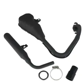 Gg2601180e Globegarage Y-zinger Exhaust Muffler Manifold Pipe For Yamaha Pw50 Pw 50 1981-2010 2011 2012