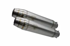 Cafe.54.de Gpr Yamaha Xj 600 Diversion 1984-1991 Exhaust Silencers Without Link Pipe Deepto