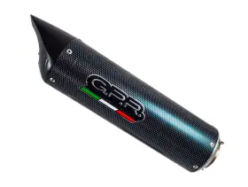 Gpr K.105.tibpo Kawasaki Zx6r 2007-2008 Exhaust Slip-on Tiburon Poppy