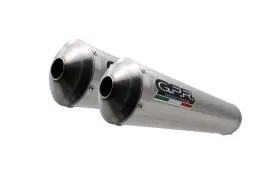 Gpr Y.96.it Yamaha Mt-01 1000 2005-2011 Exhaust Double Slip-on Inox Tondo