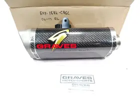 Graves Motorsports Exy-15r6-cbsc Yamaha R6 Slip-on Carbon Exhaust 2006-2020 Exy-15r-cbsc