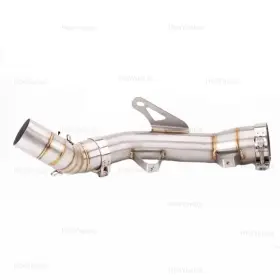 Haoyunlai 663260855645 For Kawasaki Z900 2017-2025 Z 900 Exhaust System Mid Tail Link Pipe 51mm Slip-on