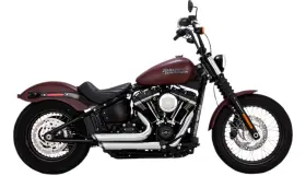 1800-2236 Harley-davidson 17233 V H Shortshots Staggered Exhaust 18-22 Softail Chrome 49-state