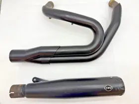 Harley-davidson 1800-2483 Harley-davidson S&s 2 Into 1 Super Street Exhaust