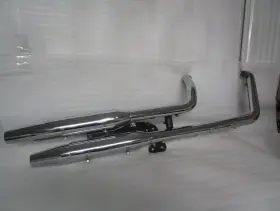 64712-08 Harley-davidson 07-11 Softail Chrome Full Exhaust