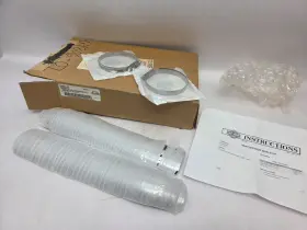 2007-softail Harley-davidson 64806-07 Nos Chrome Exhaust Heat Shield Kit Shotgun