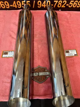 64900246 Harley-davidson 17-22 Flrt Freewheeler Trike Oem Stock Mufflers A B