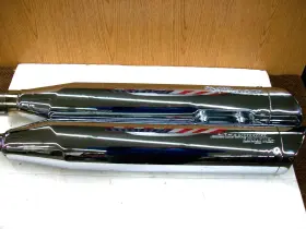 Harley-davidson 64900438 Harley-davidson Screaminft Eagle 2017-2023 Flhx Fltr Chrome Touring Mufflers