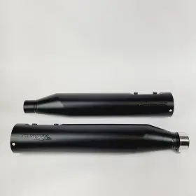 Harley-davidson 64900619 Screaminft Eagle High-flow Black Slip-on Exhaust System - M8 Touring 17-24