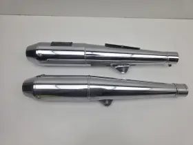 Harley-davidson 65211-86 Harley-davidson Kerker 2 Shorty Exhaust Muffler Slip-on 86 Xl 883/1100 Evo