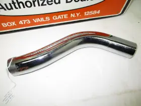 Harley-davidson 65493-36 Knucklehead Chrome Rear Header Pipe Exhaust