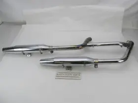 65413-95 Harley-davidson 65894-95 Genuine Stock Fxst Softail Exhaust System #920