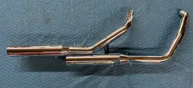 66121-08 Harley-davidson 2008 Dyna Screaming Eagle Cvo Original Compete Exhaust Like New