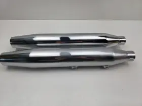 80495-07 Harley Davidson Harley-davidson Fxst Softail 07-17 Single Exhaust Muffler Slip On Oem